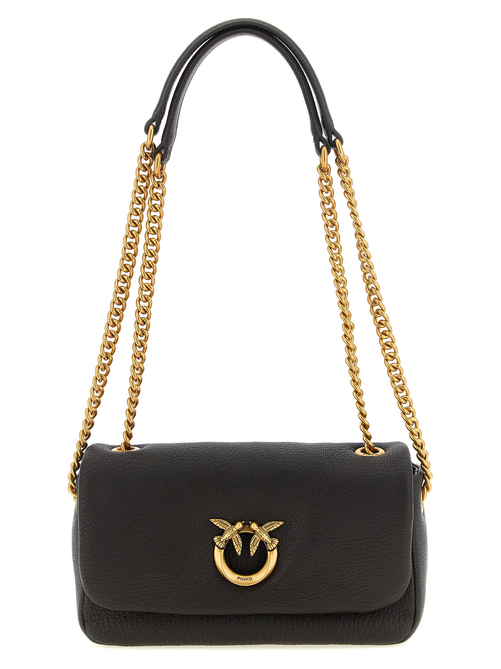 Brown Lamb Leather Love Bag