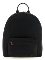 Black Polyamide Technical Canvas Backpack