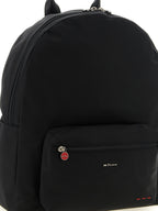 Black Polyamide Technical Canvas Backpack