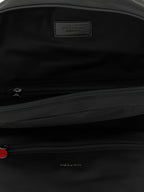 Black Polyamide Technical Canvas Backpack