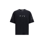 Black Cotton Neighbourhood Skate T-Shirt