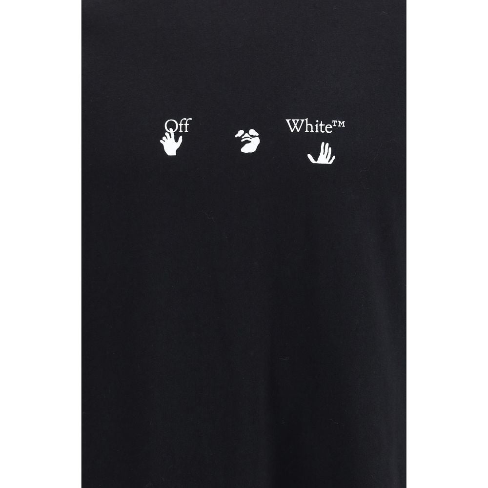 Black Cotton Neighbourhood Skate T-Shirt