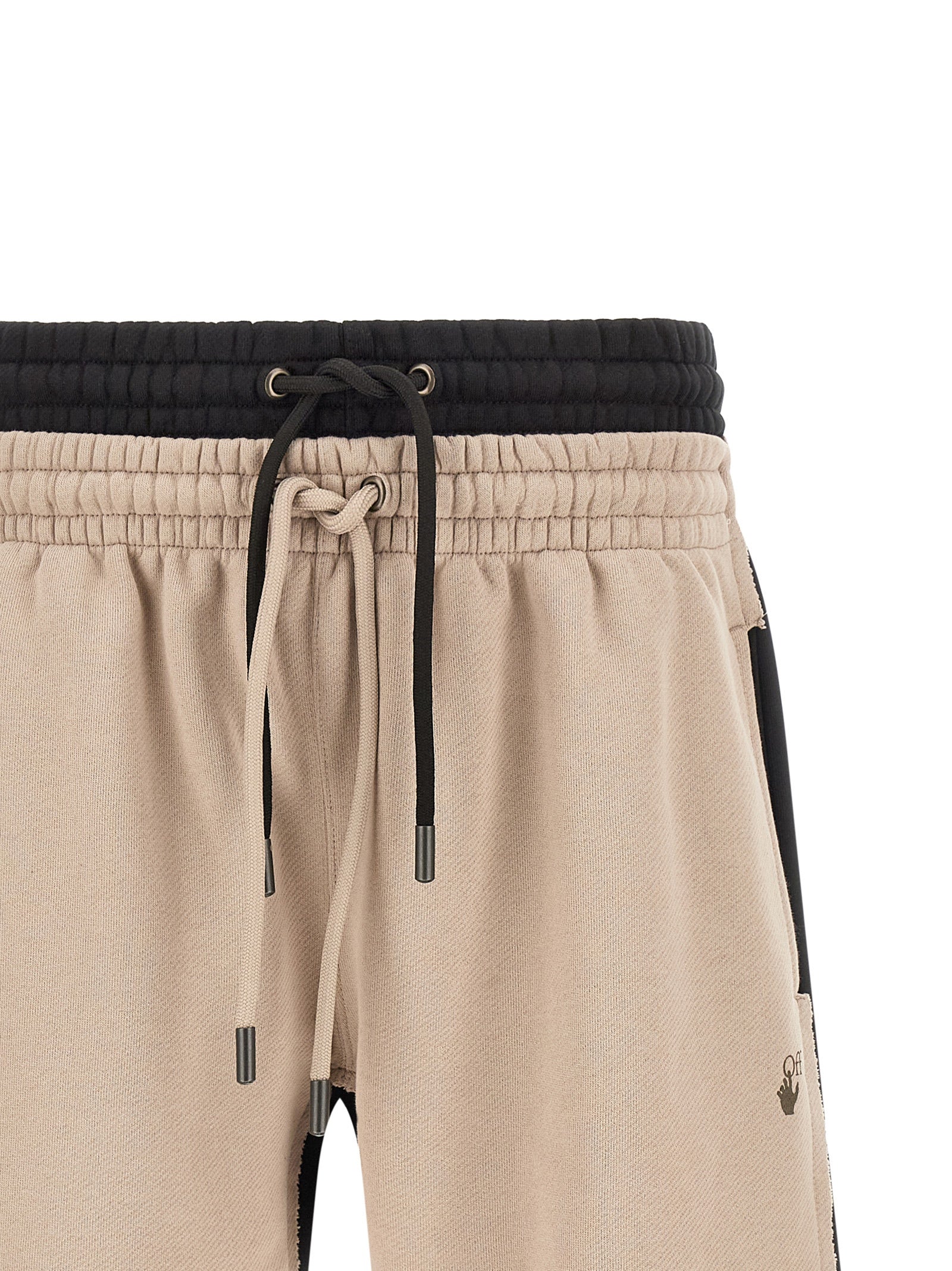 Spices Arrow Overlap Skate Cotton Bermuda Shorts
