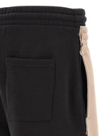 Spices Arrow Overlap Skate Cotton Bermuda Shorts