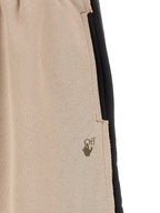 Spices Arrow Overlap Skate Cotton Bermuda Shorts