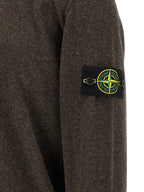 Brown Virgin Wool Polo