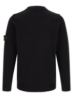 Black Virgin Wool Cardigan
