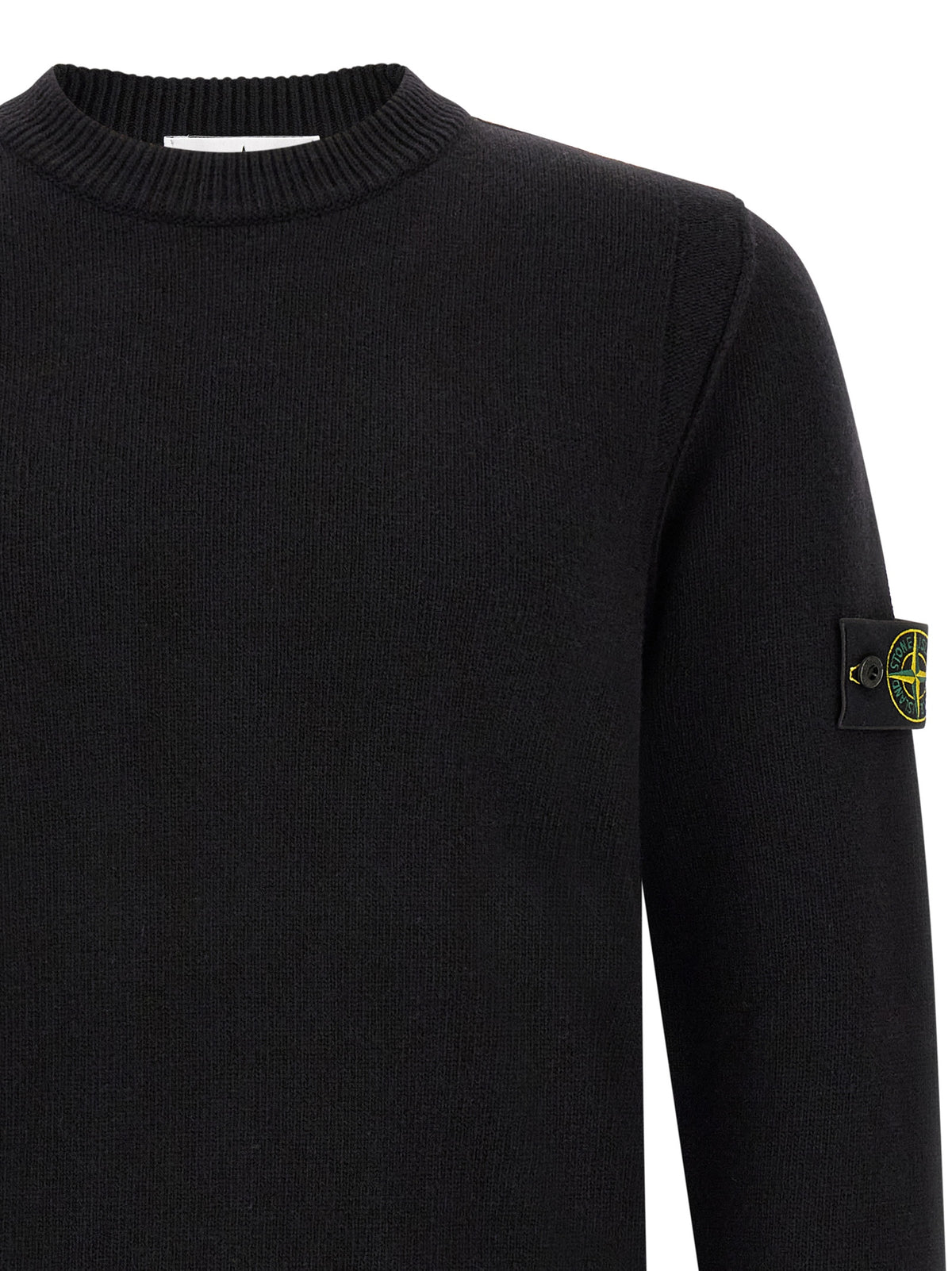 Black Virgin Wool Cardigan
