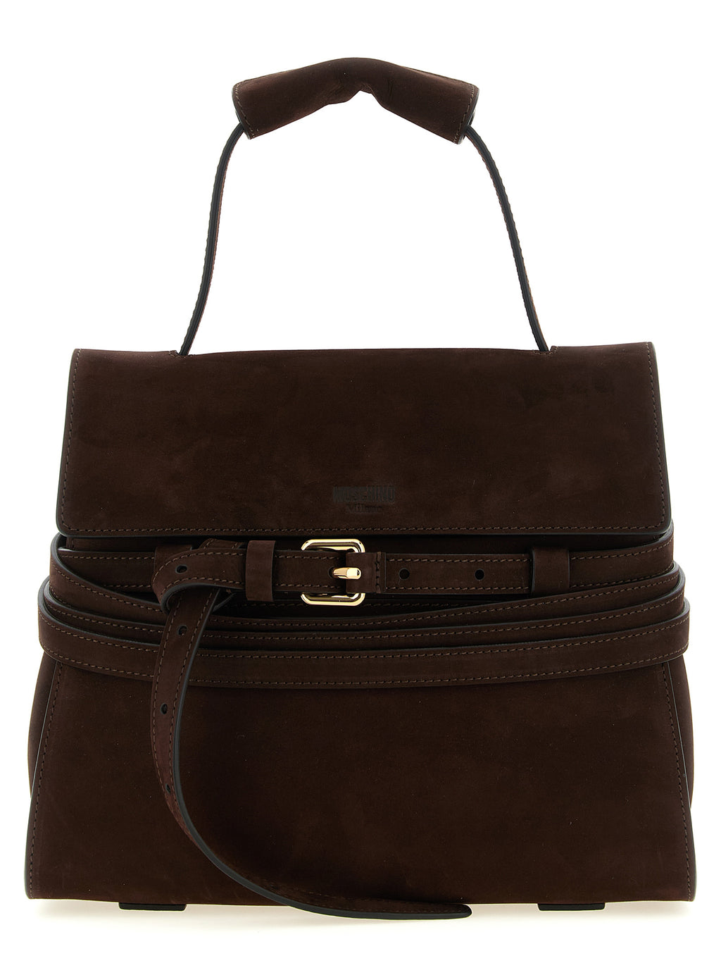 Tie Me Brown Calfskin Handbag