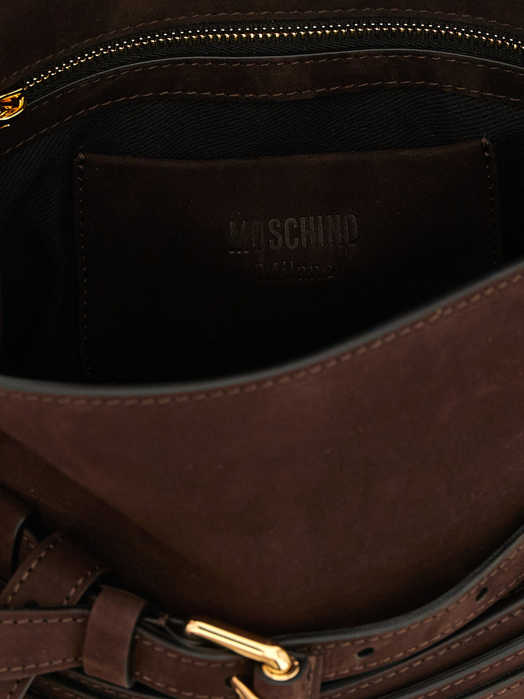 Tie Me Brown Calfskin Handbag