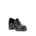 Calf Leather Platform Loafers