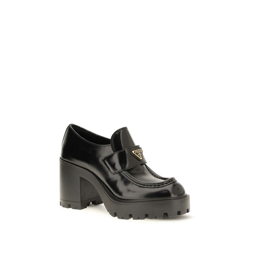 Calf Leather Platform Loafers