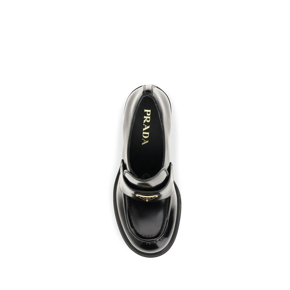 Calf Leather Platform Loafers