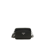 Compact Re‑Nylon Shoulder Bag
