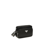 Compact Re‑Nylon Shoulder Bag