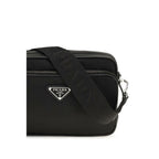 Compact Re‑Nylon Shoulder Bag