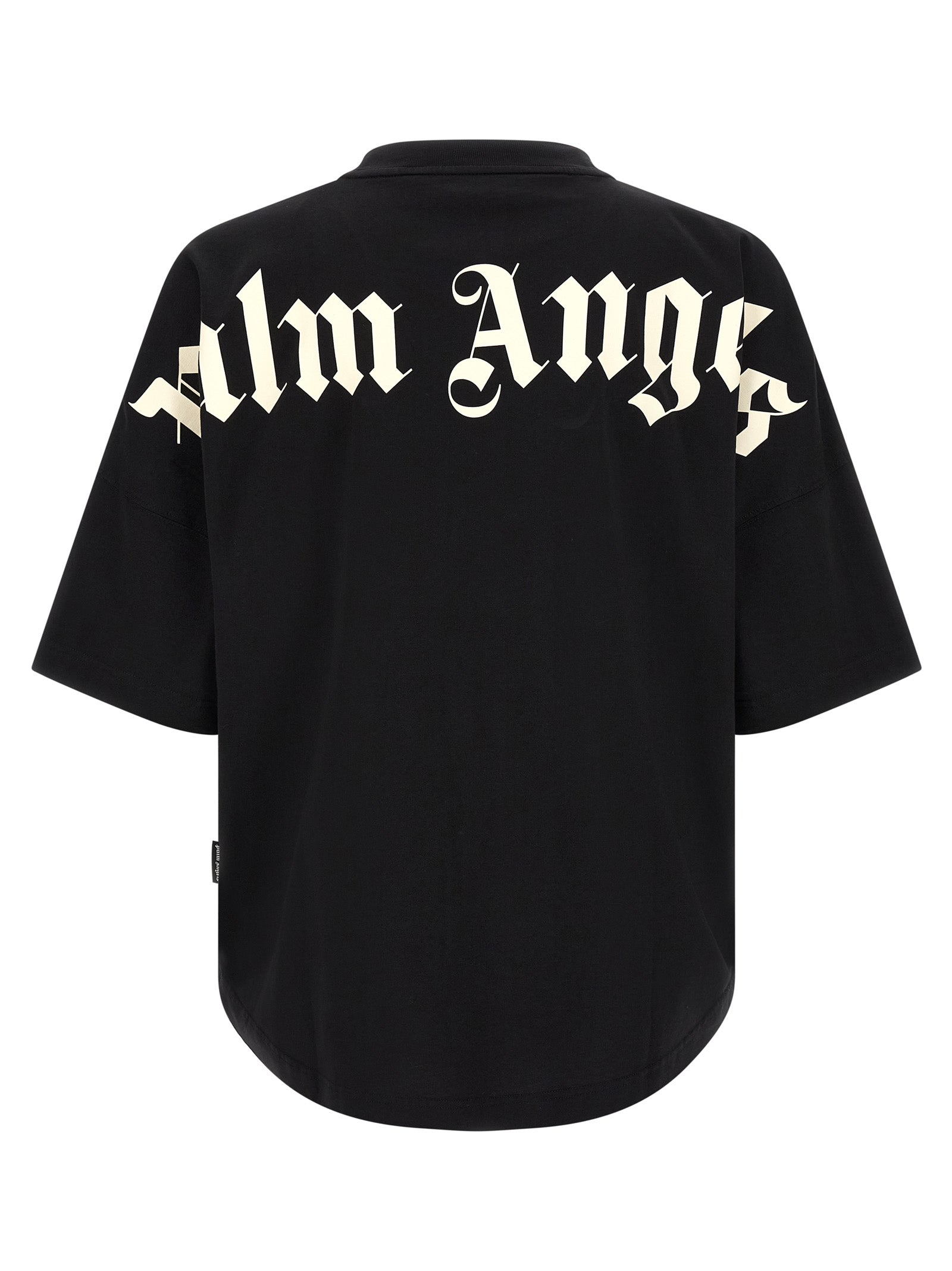 Oversized Black Cotton T-Shirt