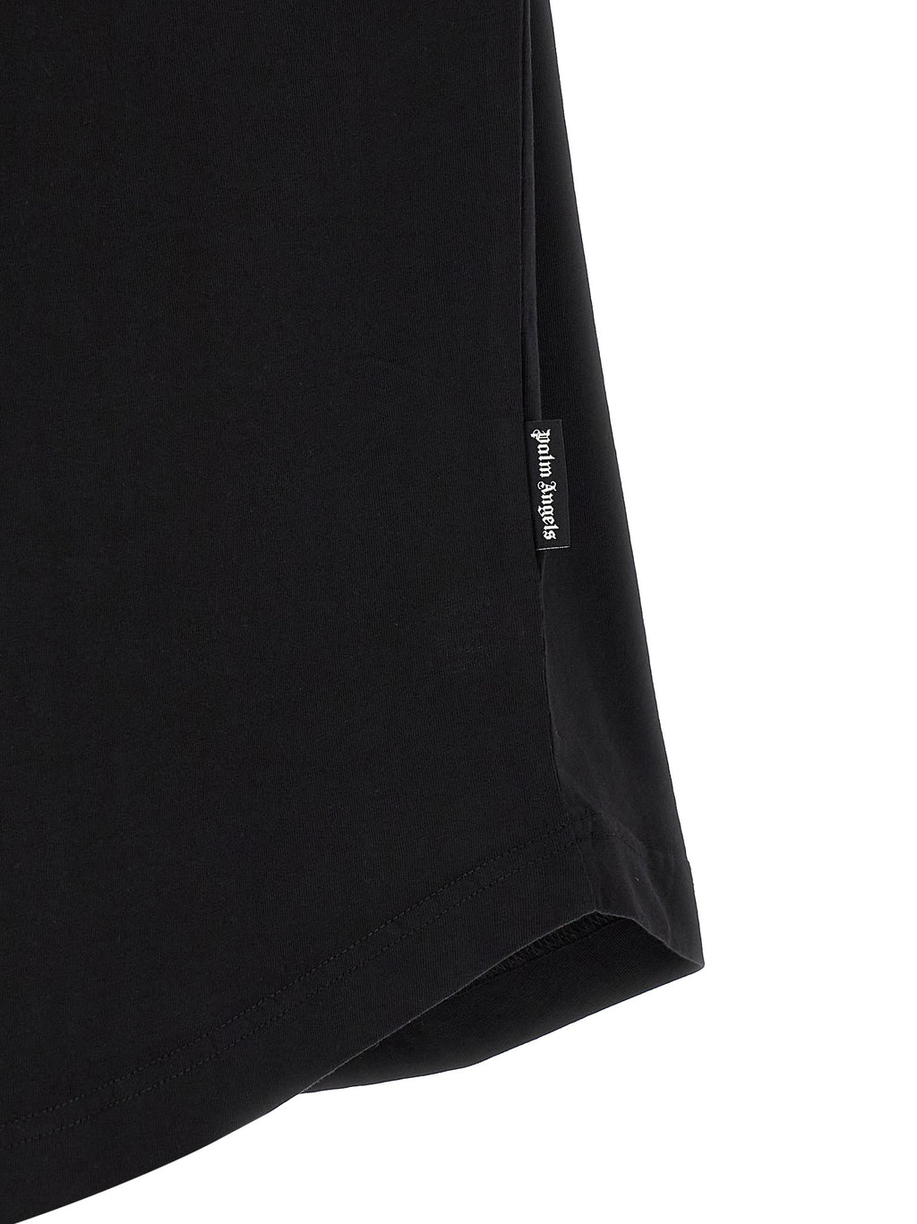 Oversized Black Cotton T-Shirt