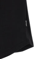 Oversized Black Cotton T-Shirt
