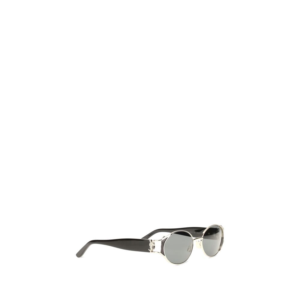 Acetate Oval Metal Sunglasses