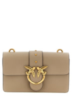 Love One Gray Calfskin Crossbody Bag