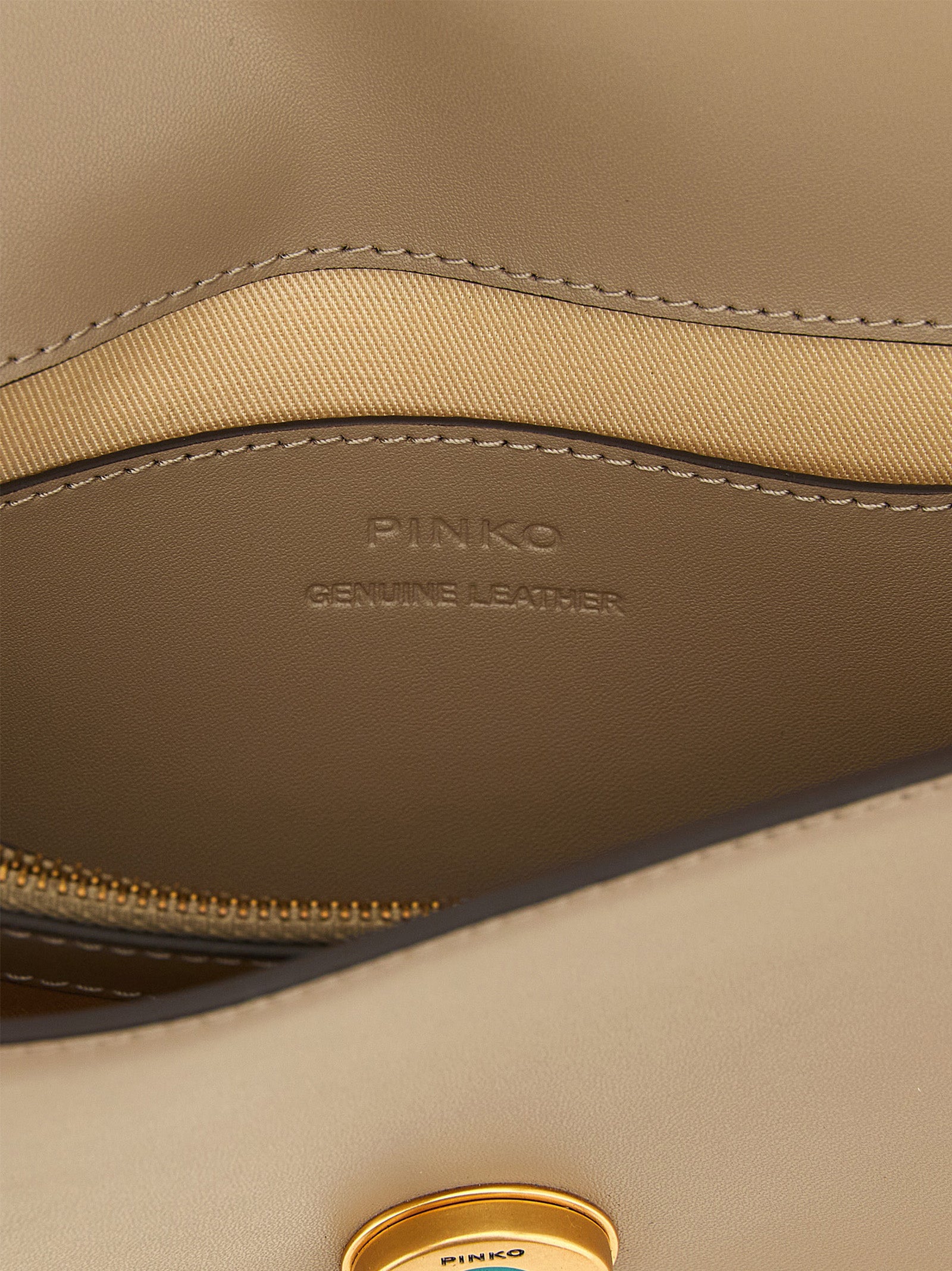 Love One Gray Calfskin Crossbody Bag