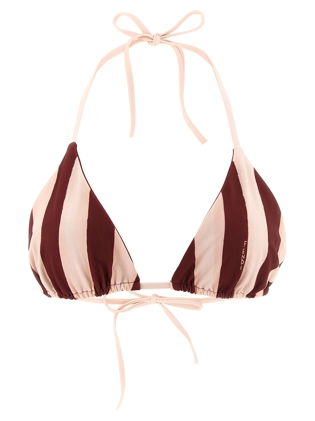 Bordeaux Reversible Triangle Bikini Top