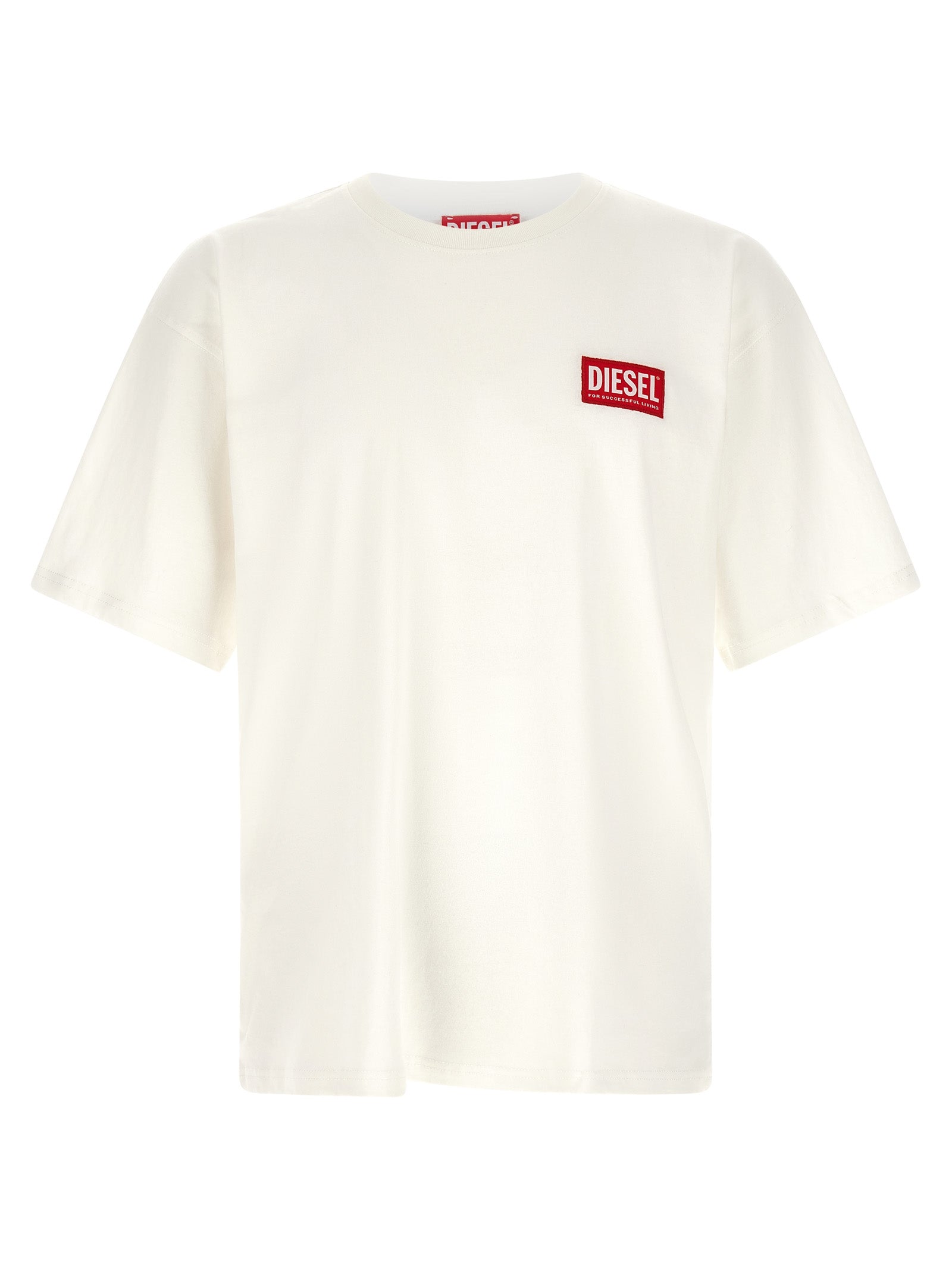 Cream Organic Cotton T‑Boxt‑Lab T‑Shirt