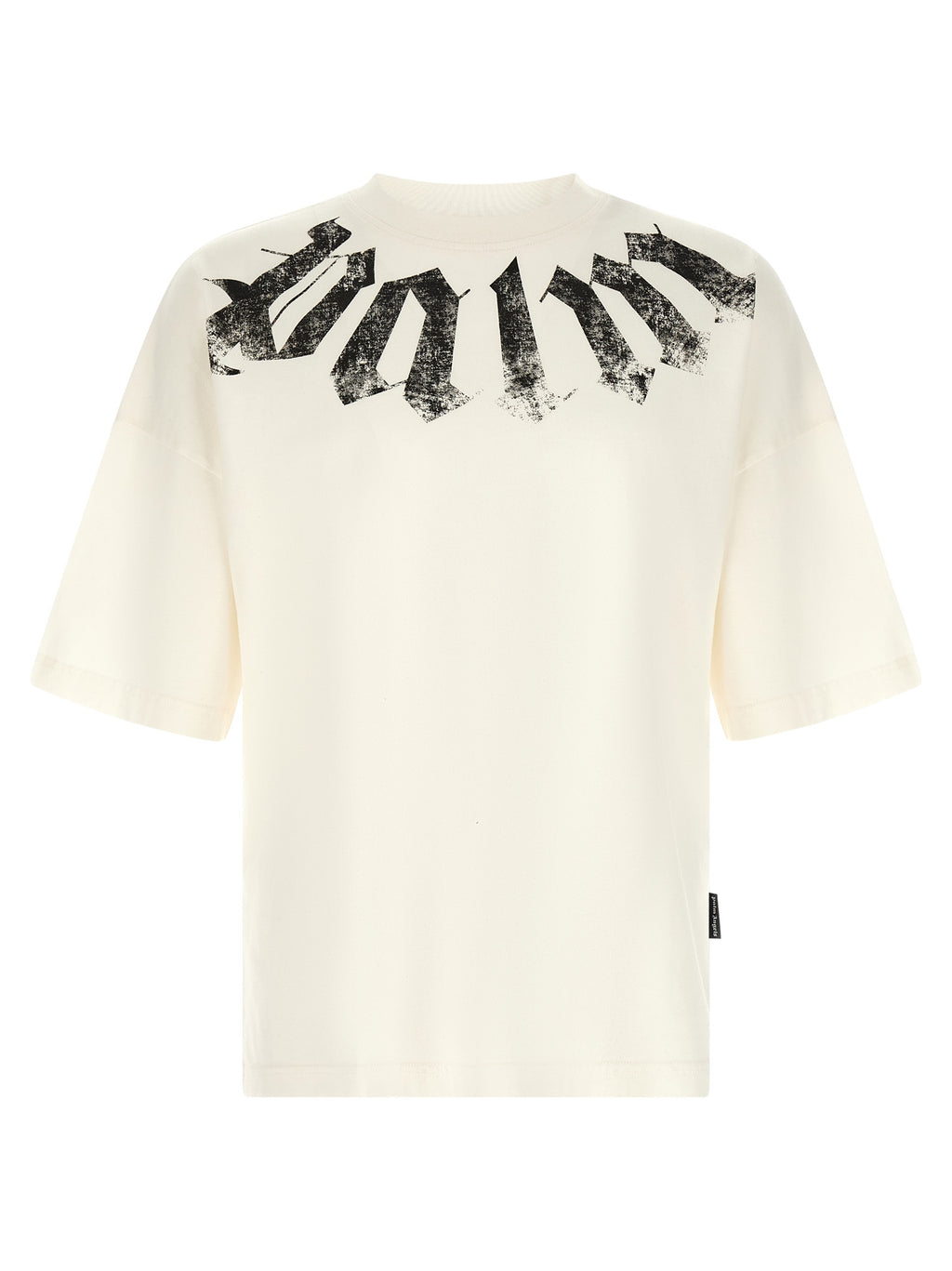 Oversized Multicolor Cotton T-Shirt