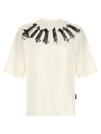Oversized Multicolor Cotton T-Shirt