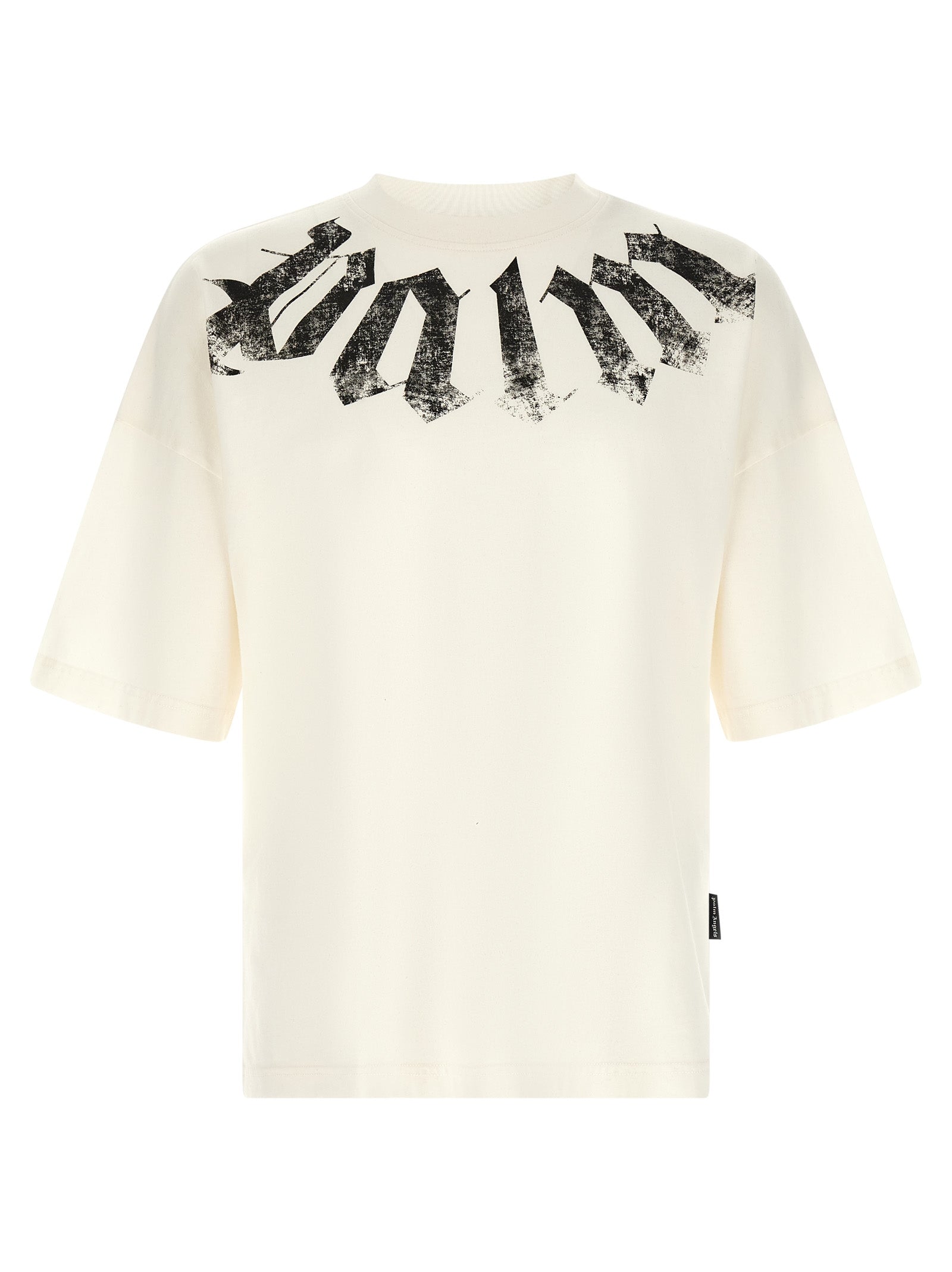 Oversized Multicolor Cotton T-Shirt