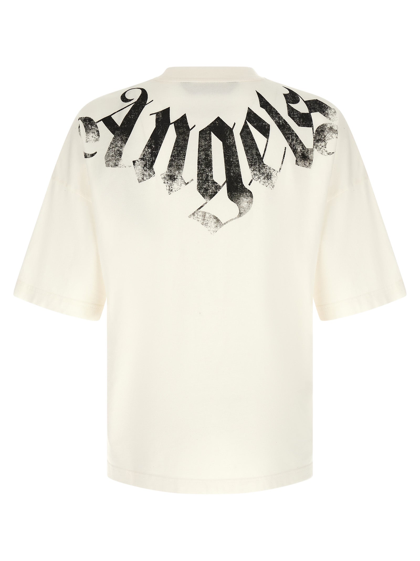 Oversized Multicolor Cotton T-Shirt
