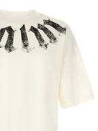Oversized Multicolor Cotton T-Shirt