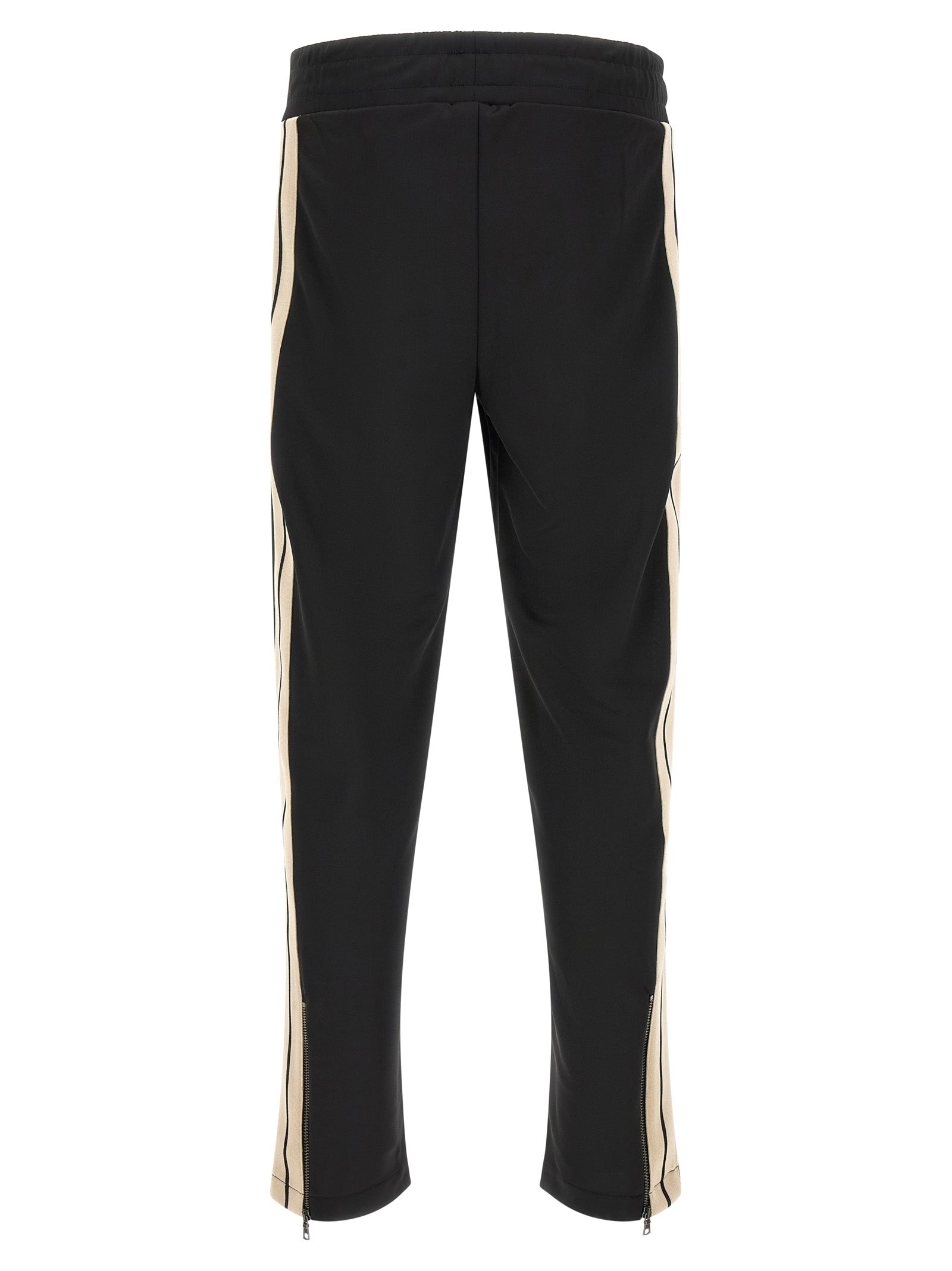 Straight-Leg Polyester Joggers
