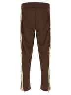 Brown Polyester Track Pants
