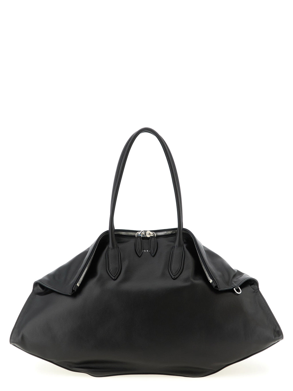 Calfskin Maxi Manta Shoulder Bag