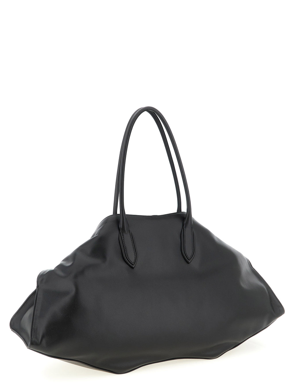 Calfskin Maxi Manta Shoulder Bag