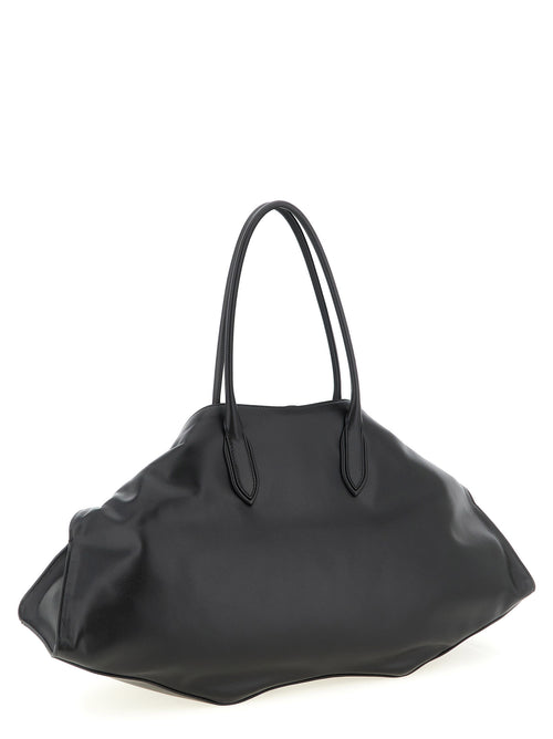 Calfskin Maxi Manta Shoulder Bag