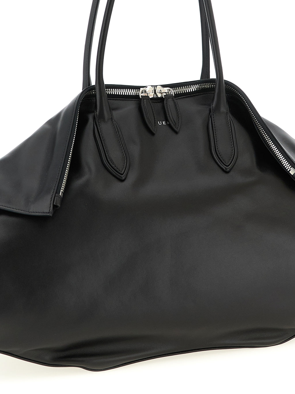Calfskin Maxi Manta Shoulder Bag