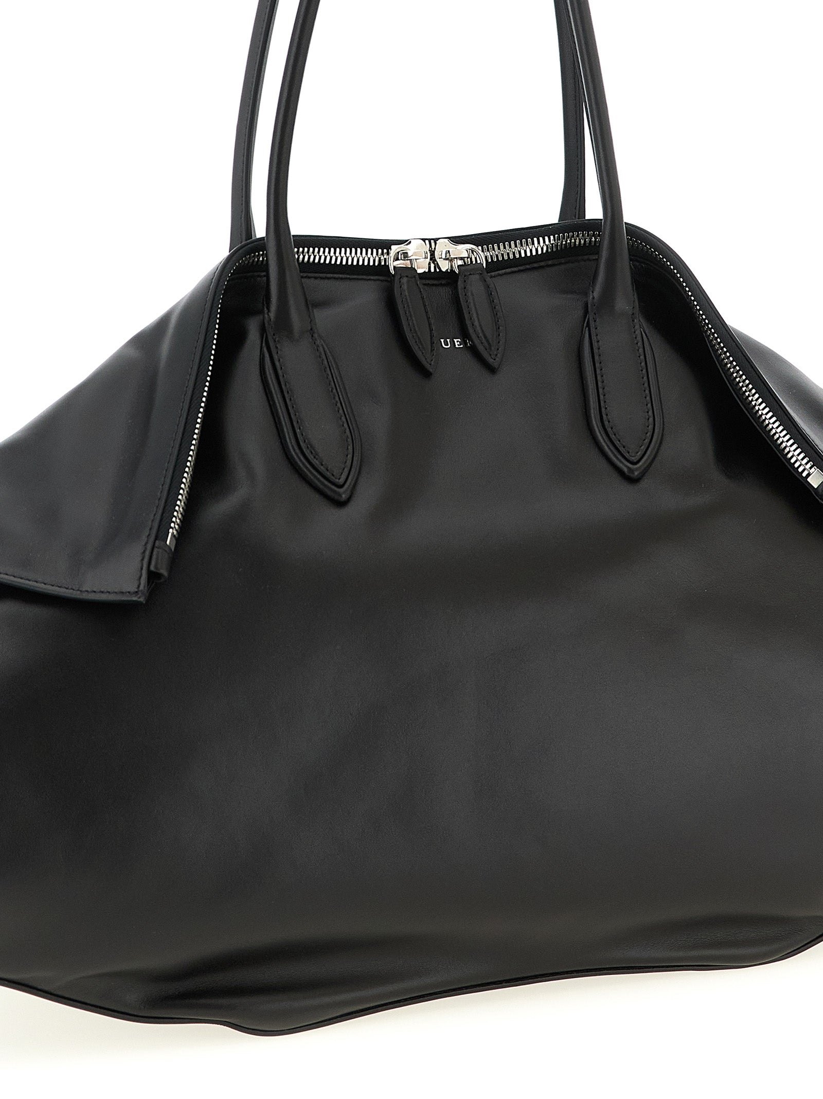 Calfskin Maxi Manta Shoulder Bag