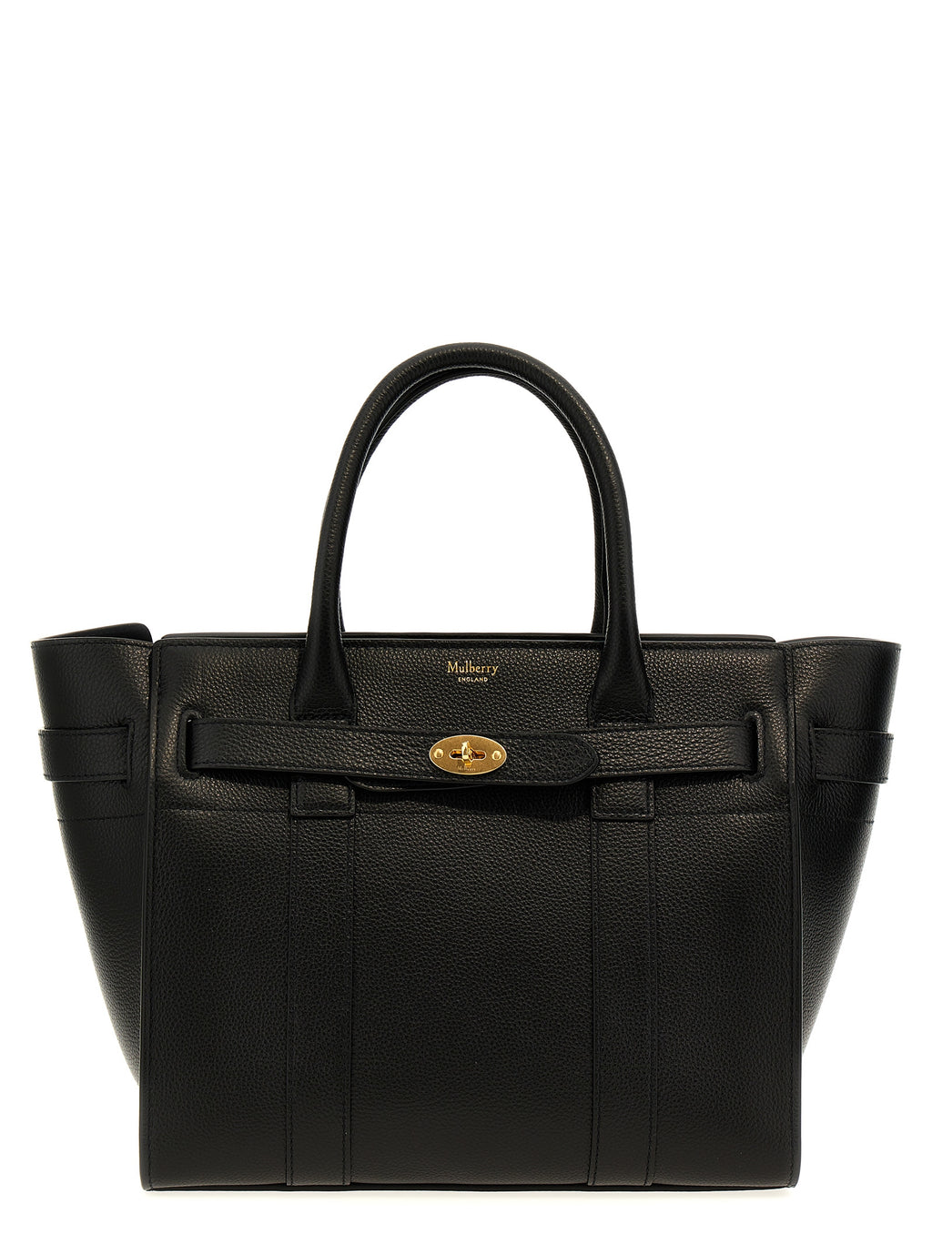 Small Black Calfskin Bayswater Bag