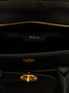 Small Black Calfskin Bayswater Bag