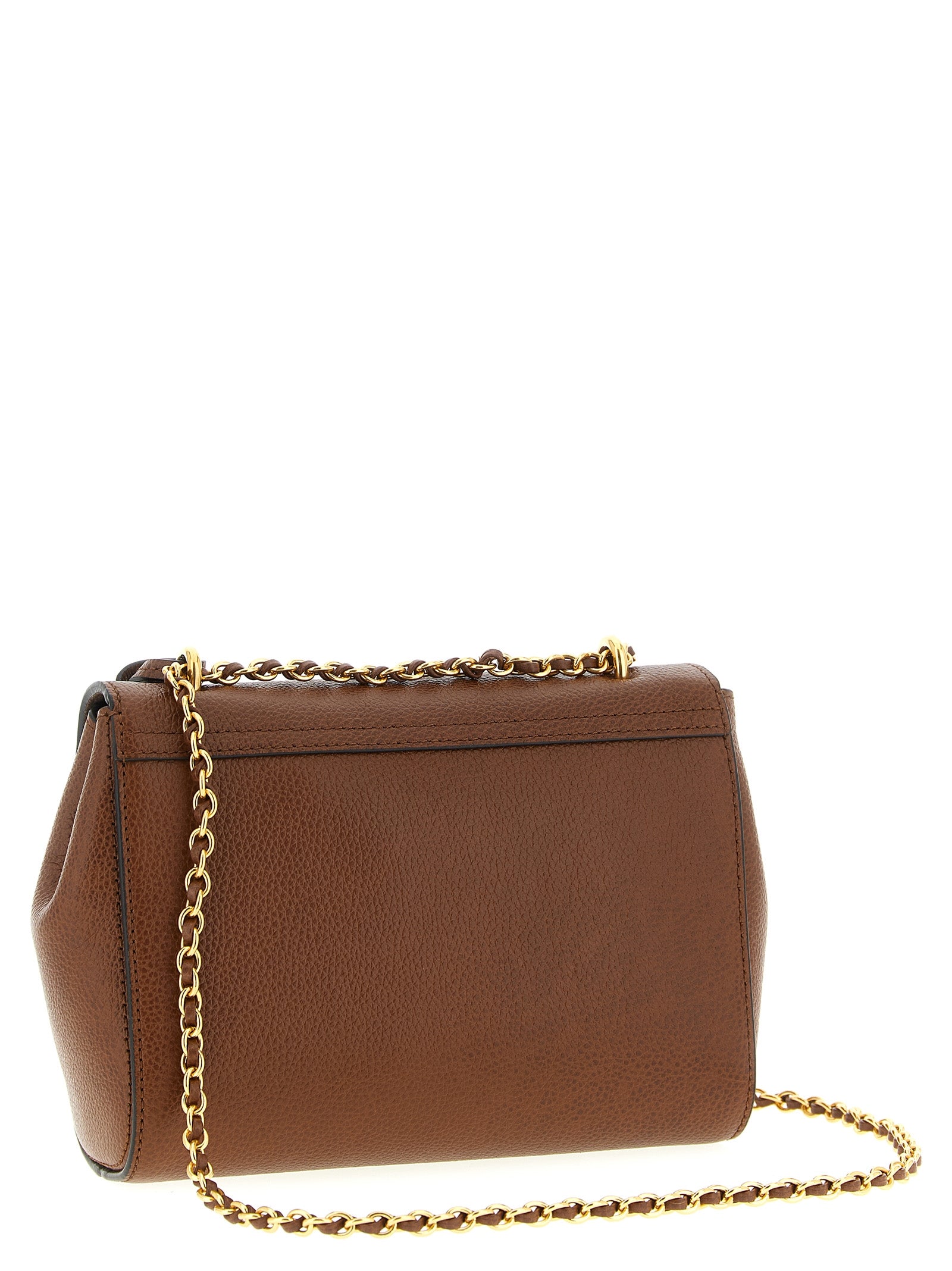 Hammered Bovine Leather Lily Shoulder Bag