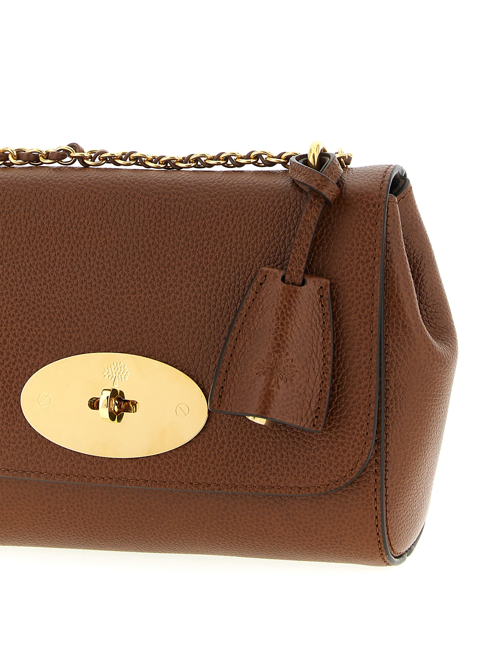 Hammered Bovine Leather Lily Shoulder Bag