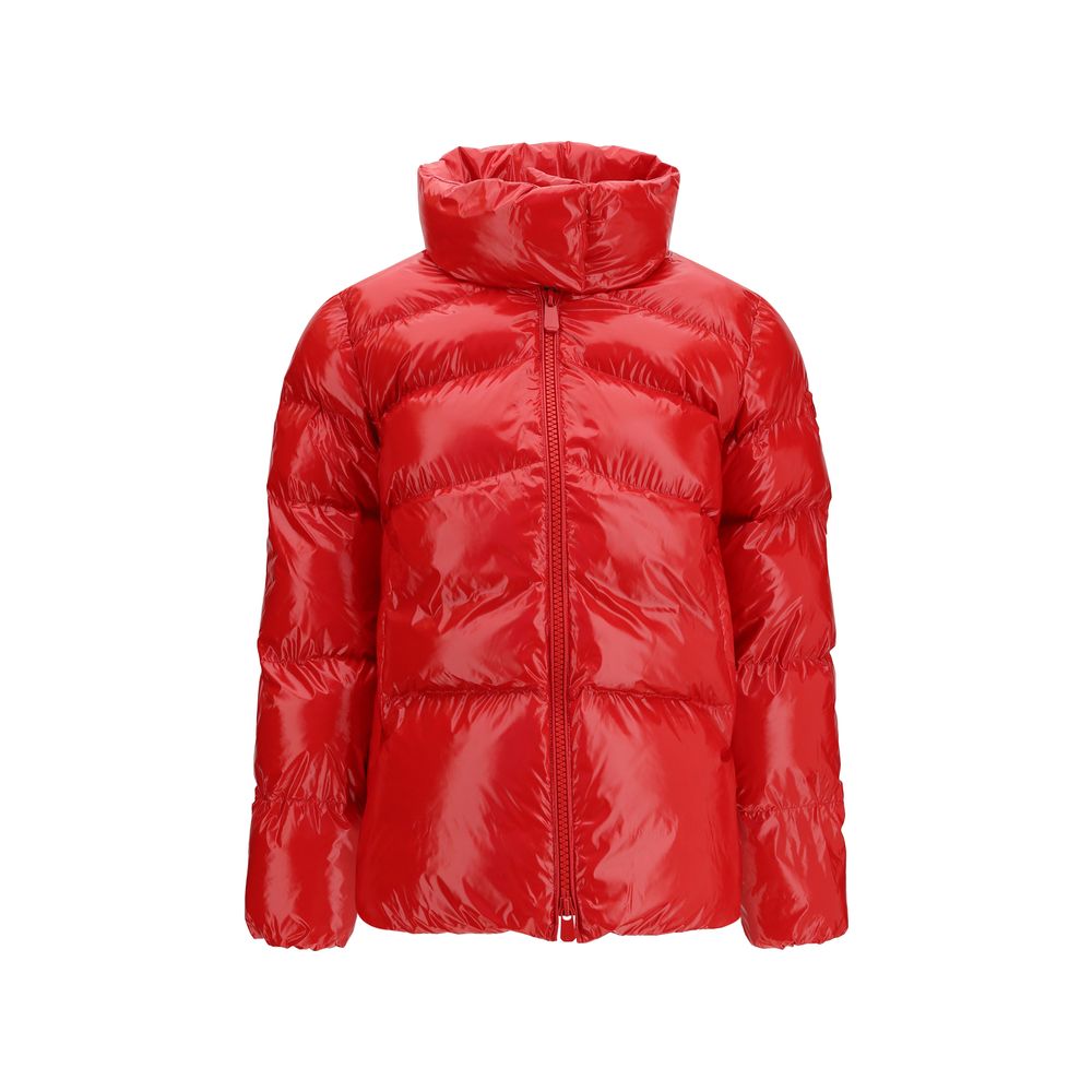 Glossy Quilted Puffer Jacket