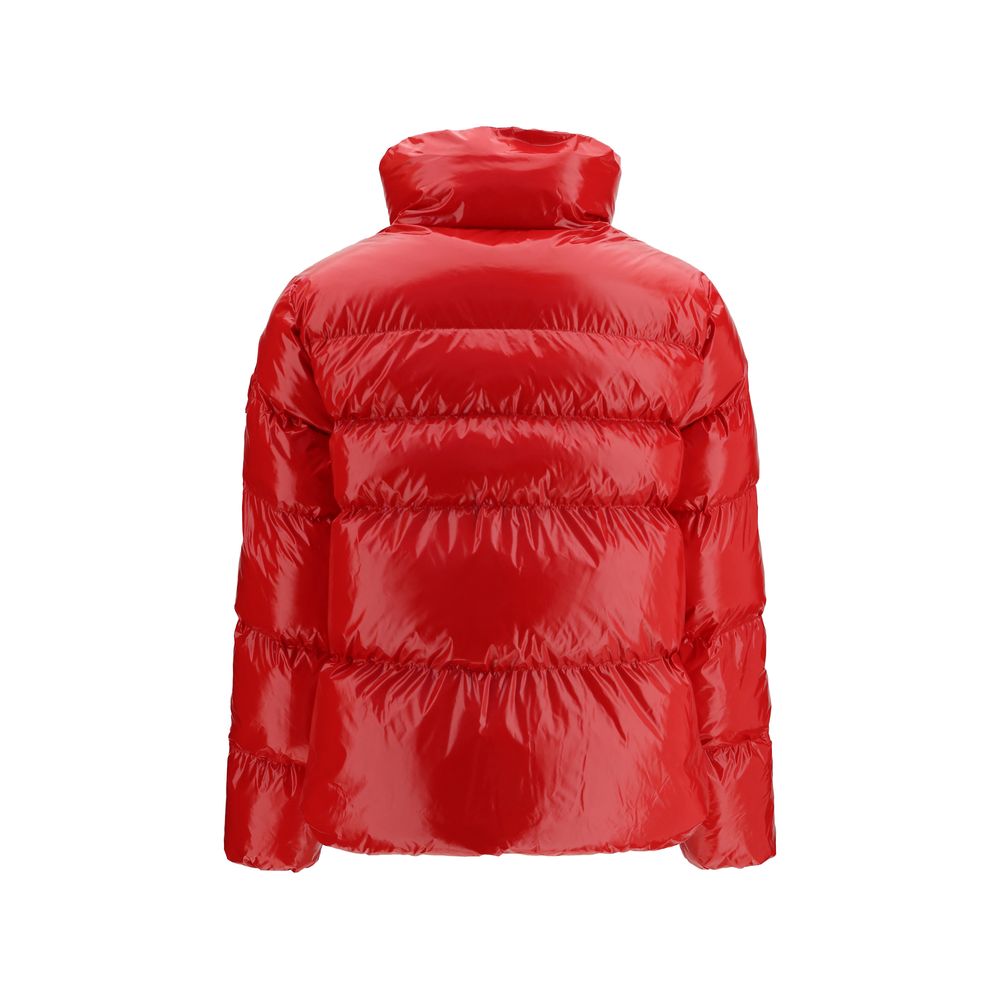 Glossy Quilted Puffer Jacket