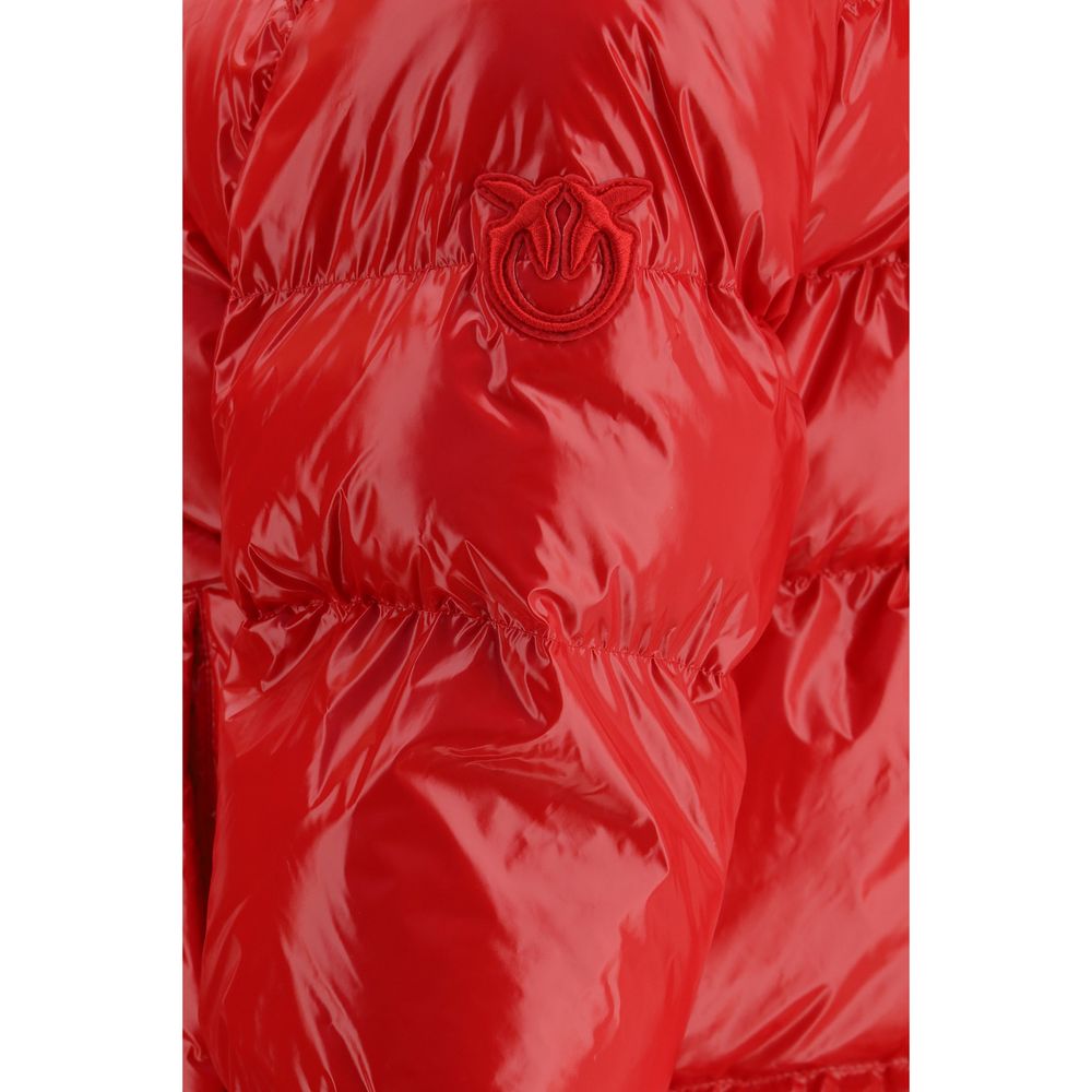 Glossy Quilted Puffer Jacket