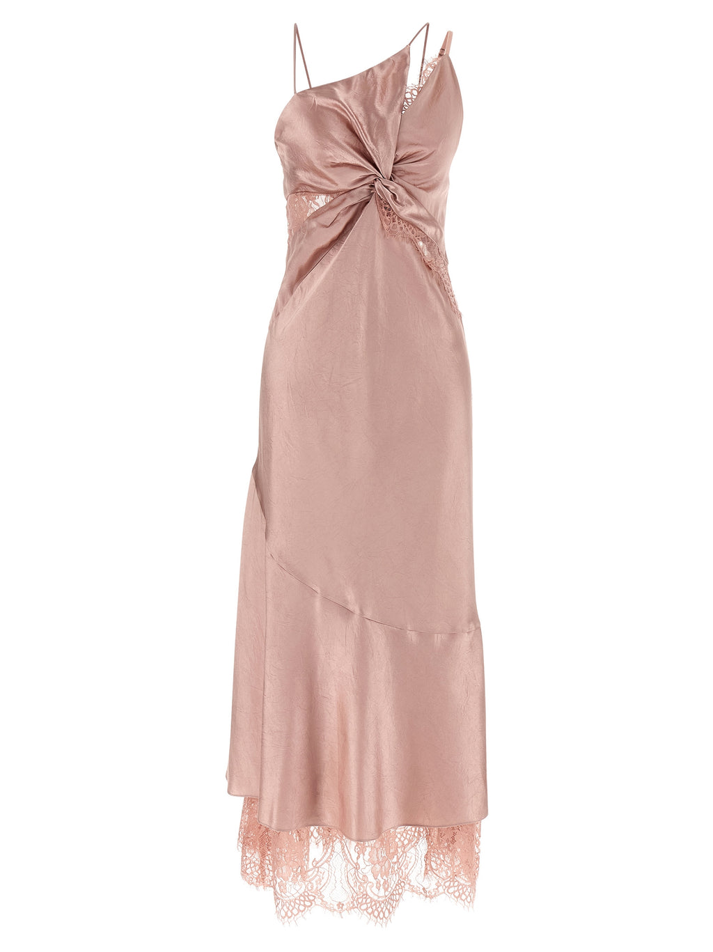 Multicolor Acetate Long Dress