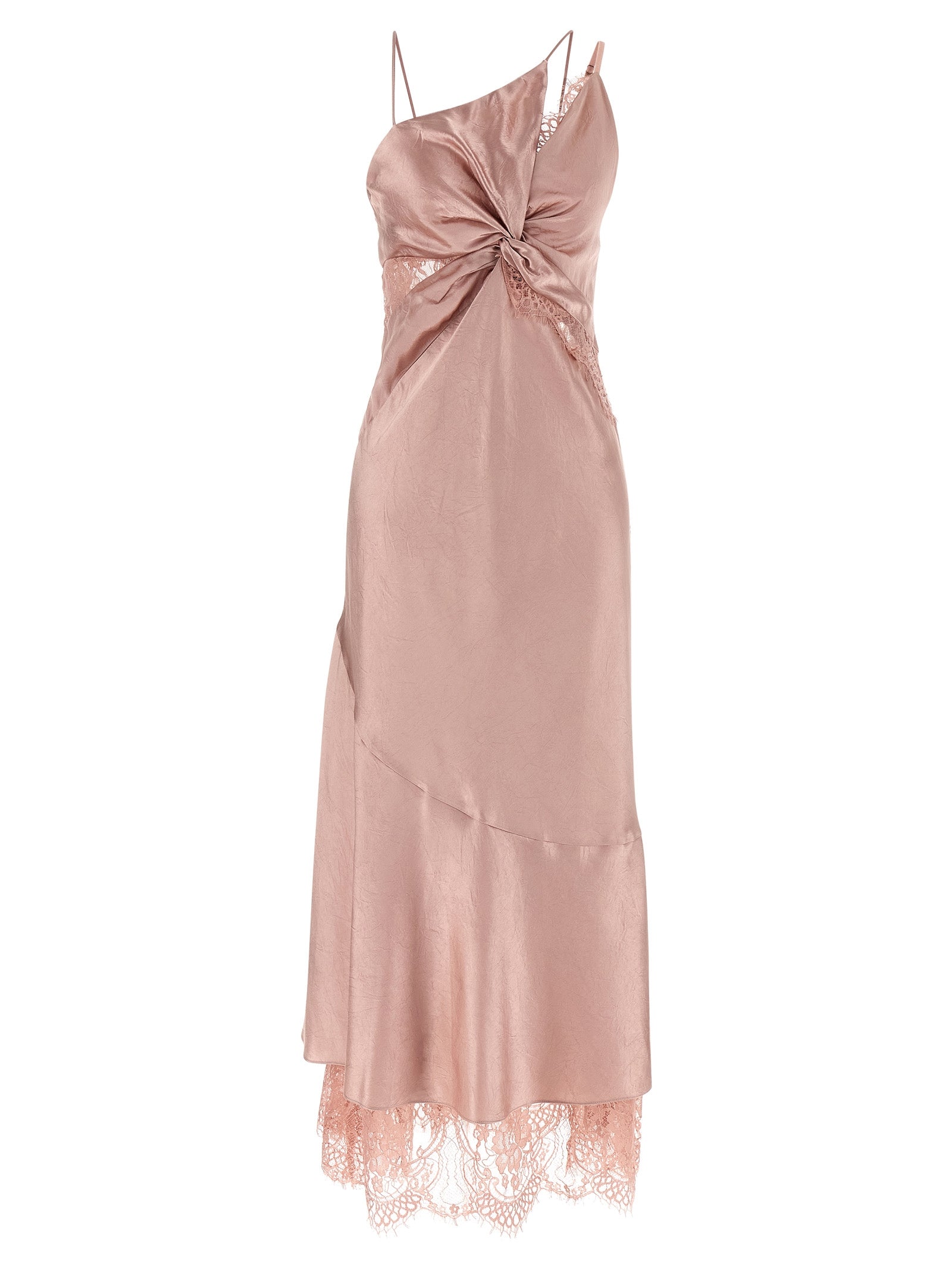 Multicolor Acetate Long Dress