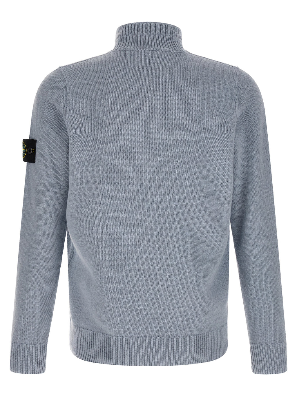 Light Blue Virgin Wool Cardigan